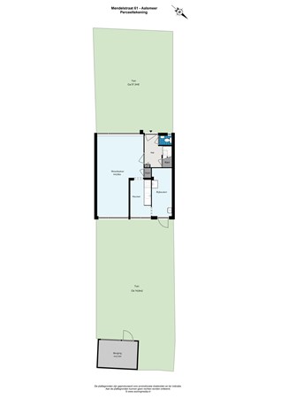 Floorplan - Mendelstraat 61, 1431 KM Aalsmeer